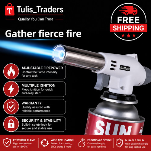 Outdoor butane gas torch - outdoor,