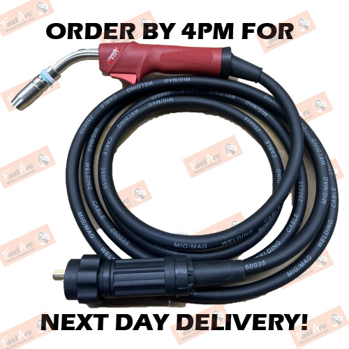 Red mb25 mig torch gun - 4m,